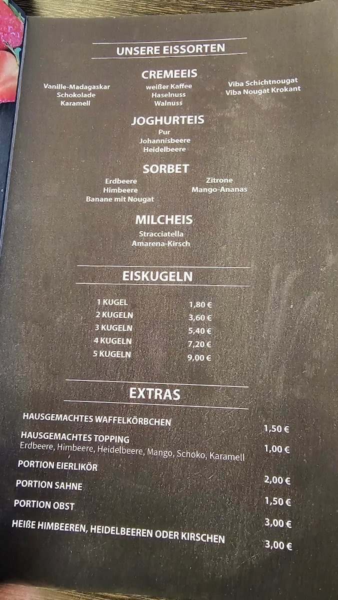 Speisekarte photo 2