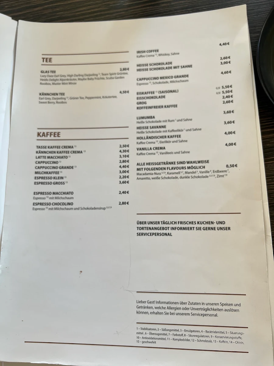 Speisekarte photo 7