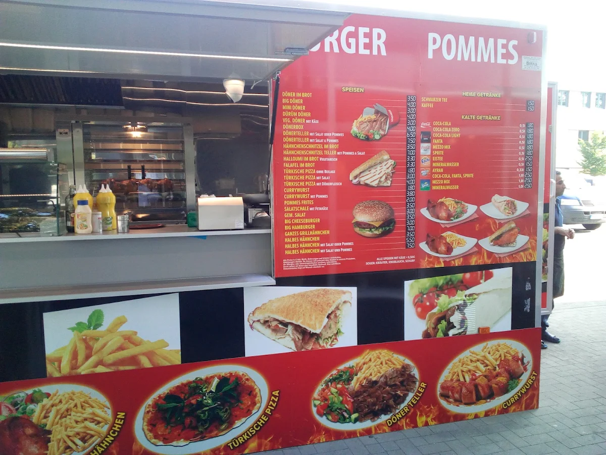 Speisekarte, Döner Kebap City Grill