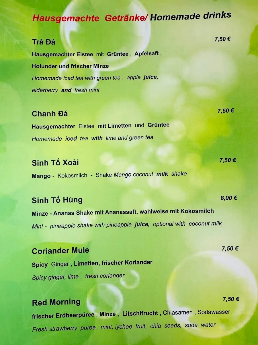 Speisekarte photo 8