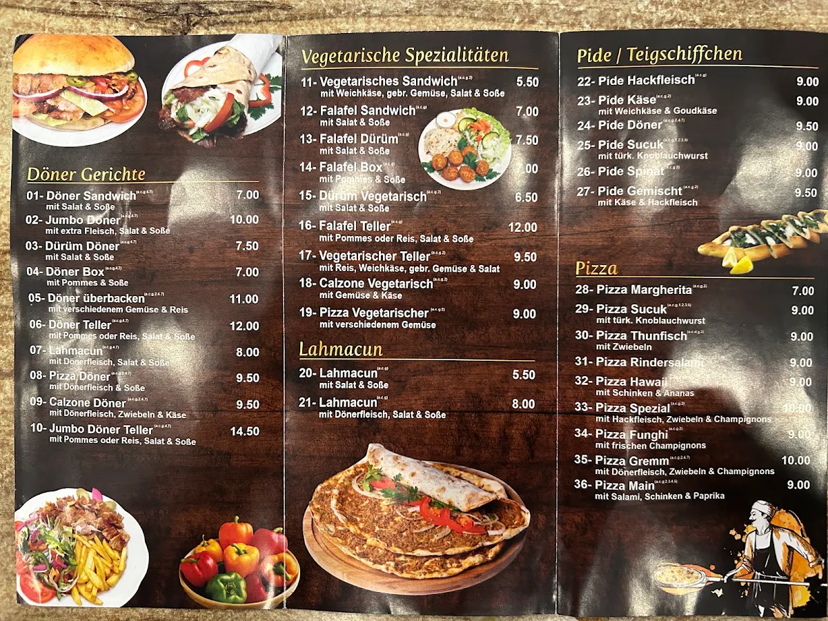 Speisekarte photo 1