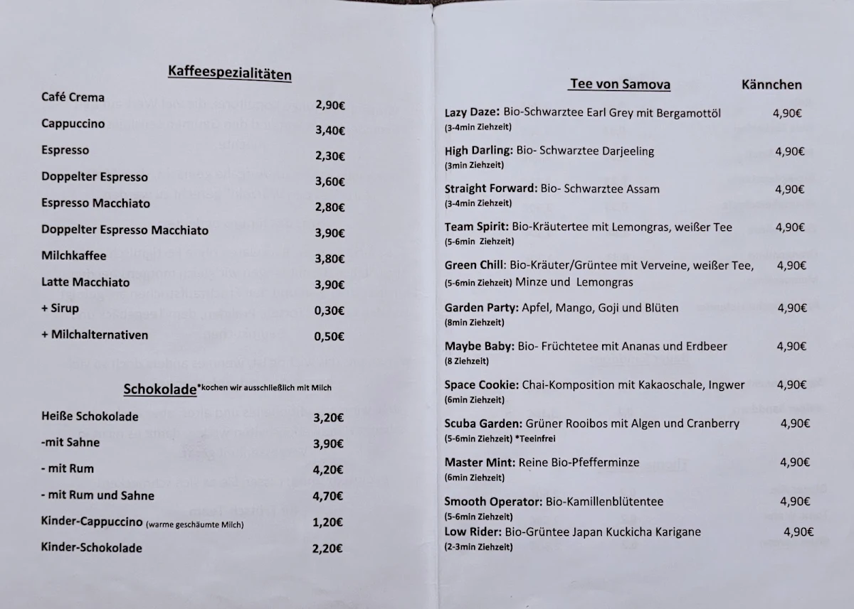 Speisekarte photo 1