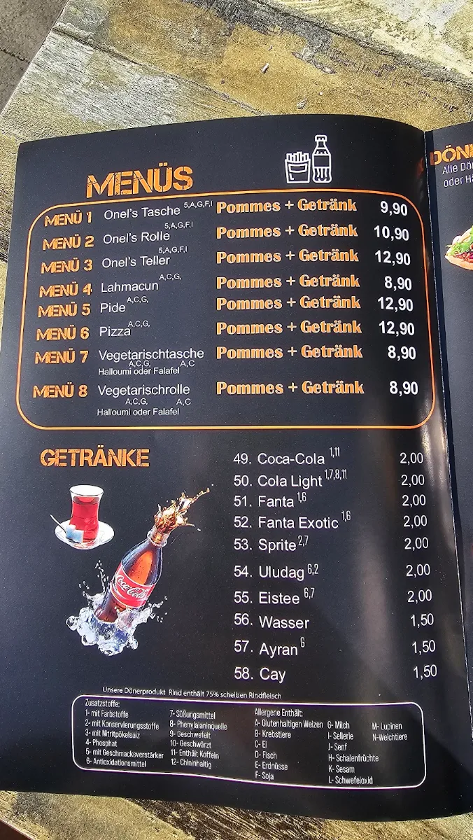Speisekarte photo 2