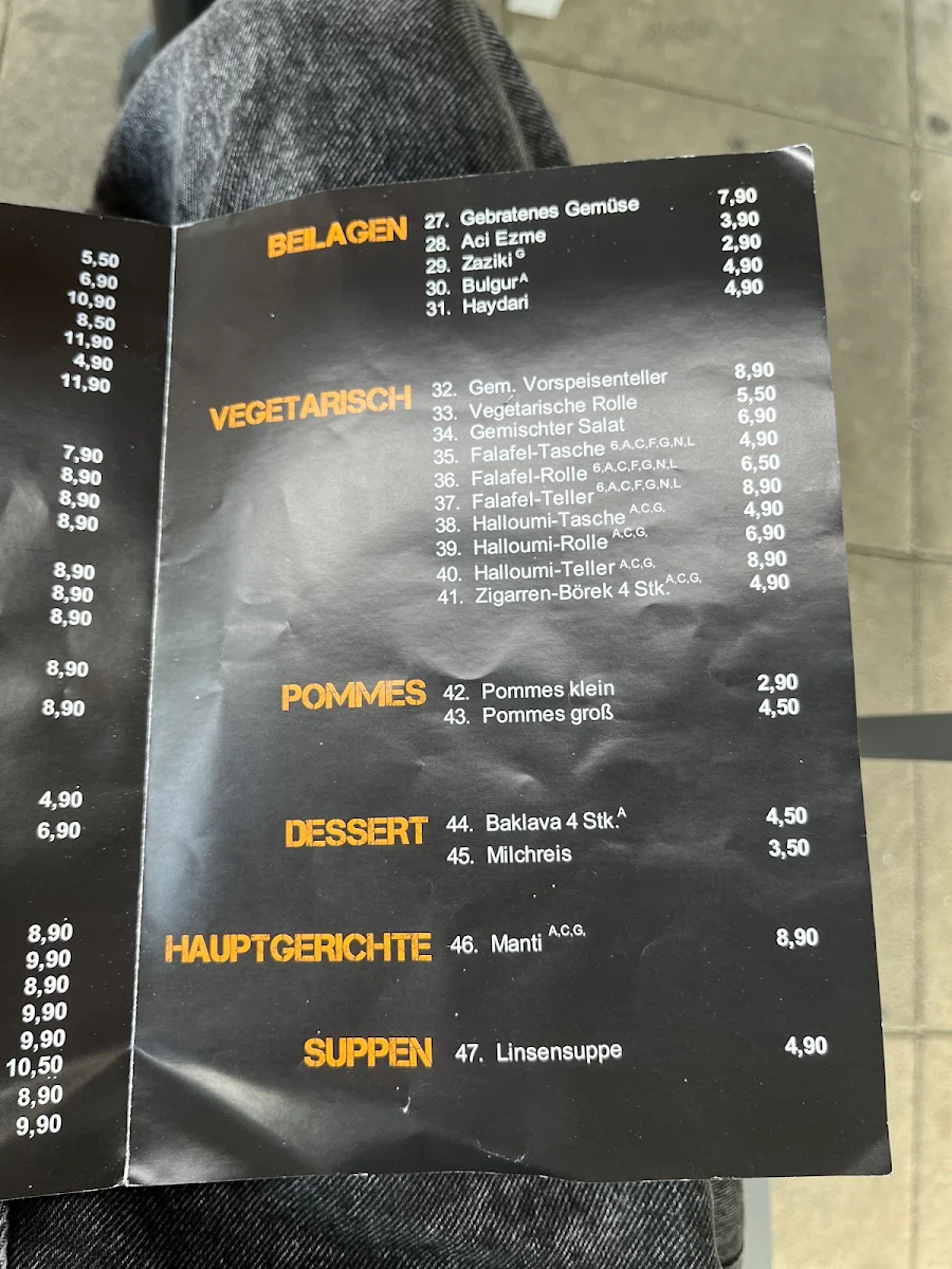Speisekarte photo 8