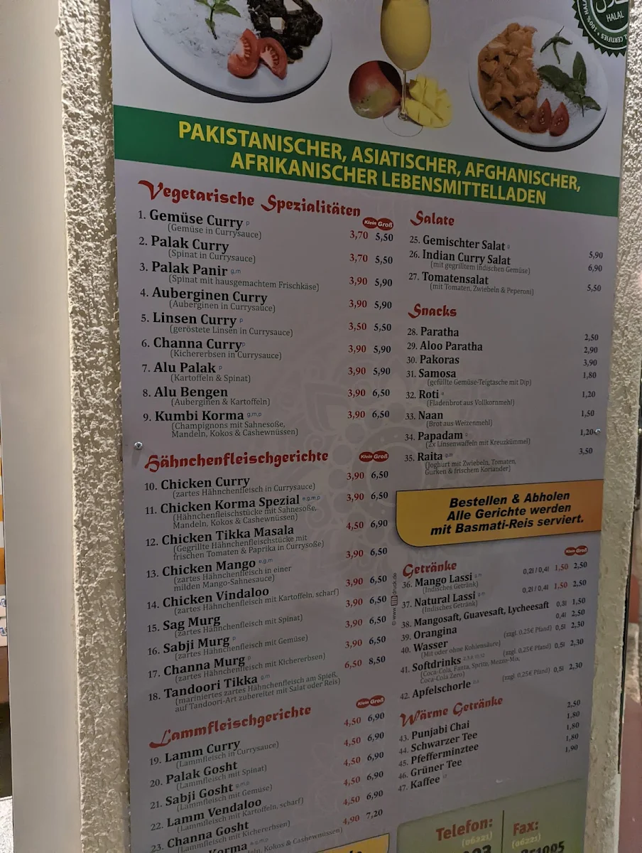Speisekarte photo 2