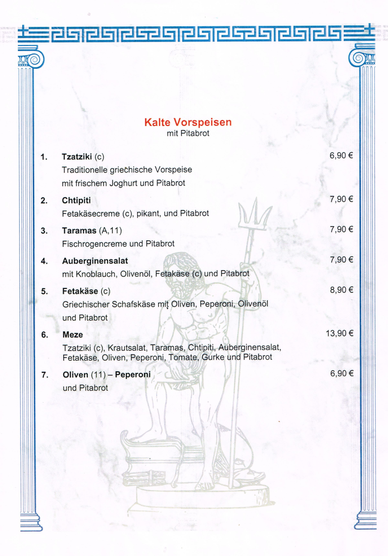 Speisekarte photo 2