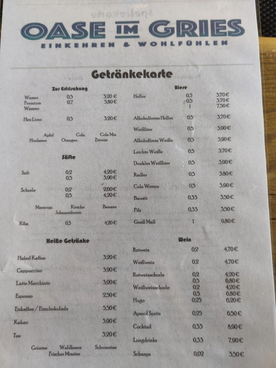 Speisekarte photo 4