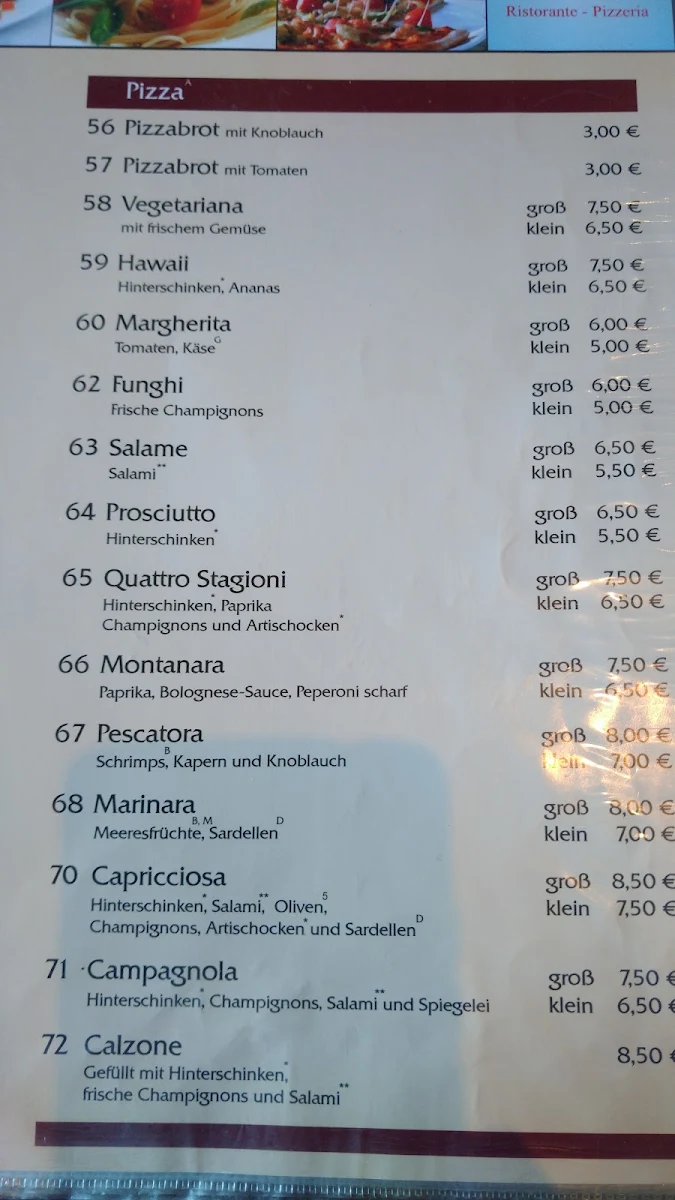 Speisekarte photo 1