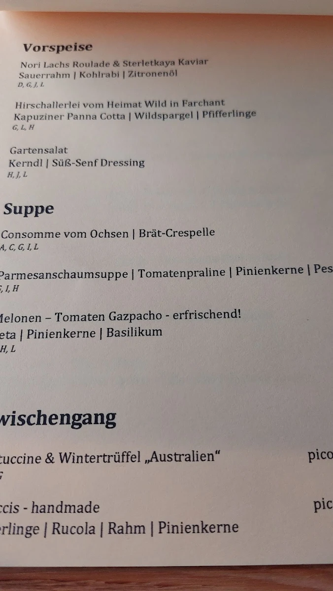 Speisekarte photo 3