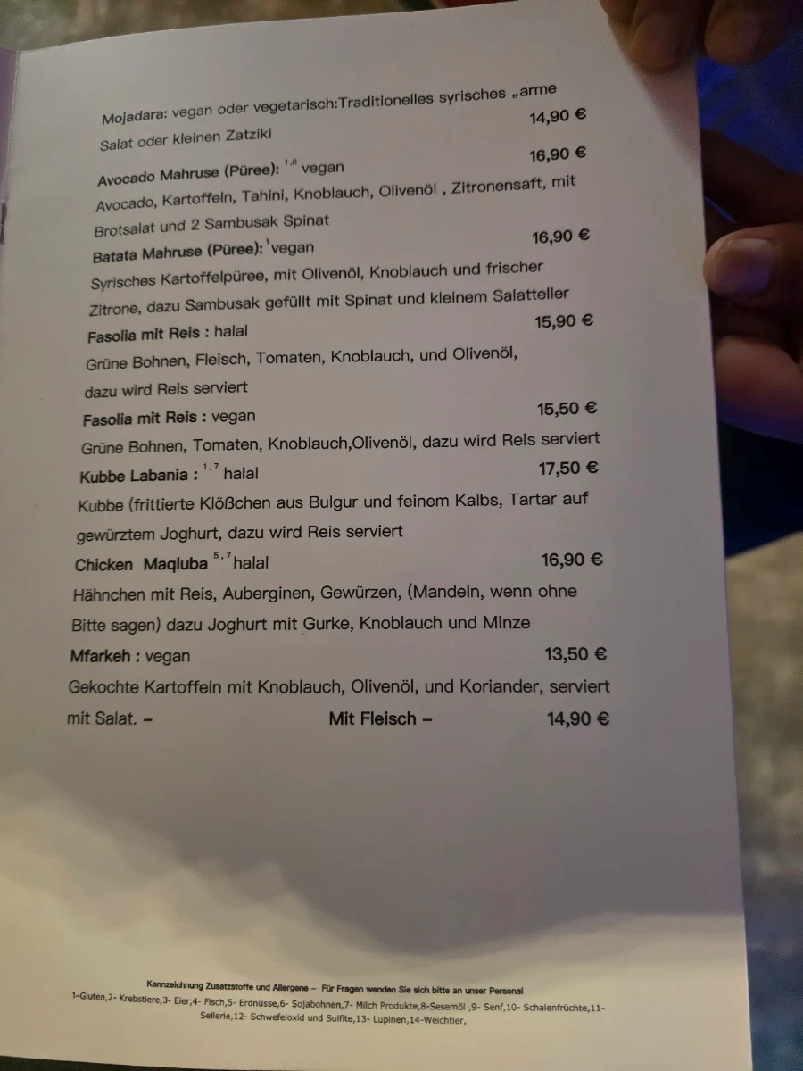 Speisekarte photo 3