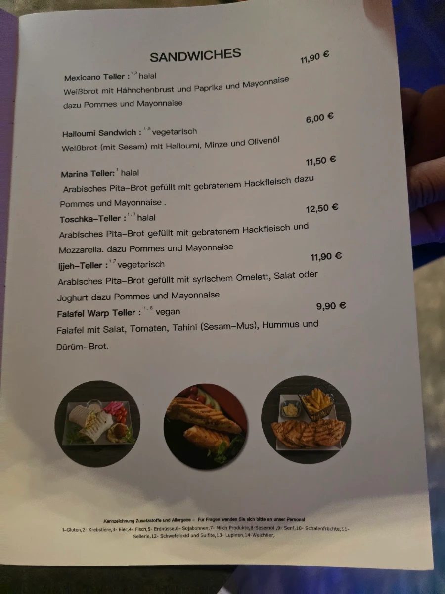 Speisekarte photo 5