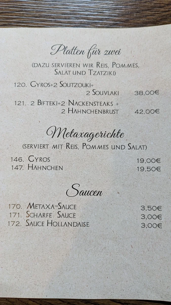Speisekarte photo 4