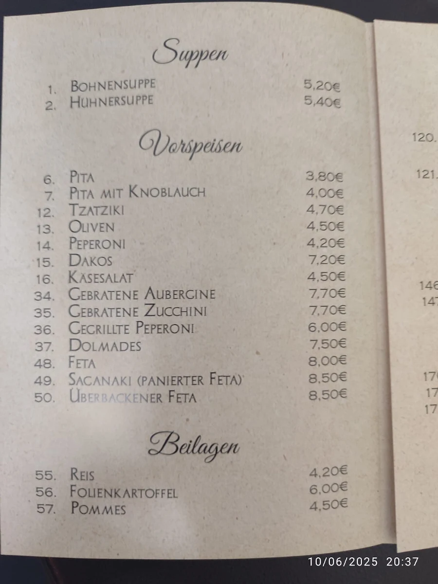 Speisekarte photo 8