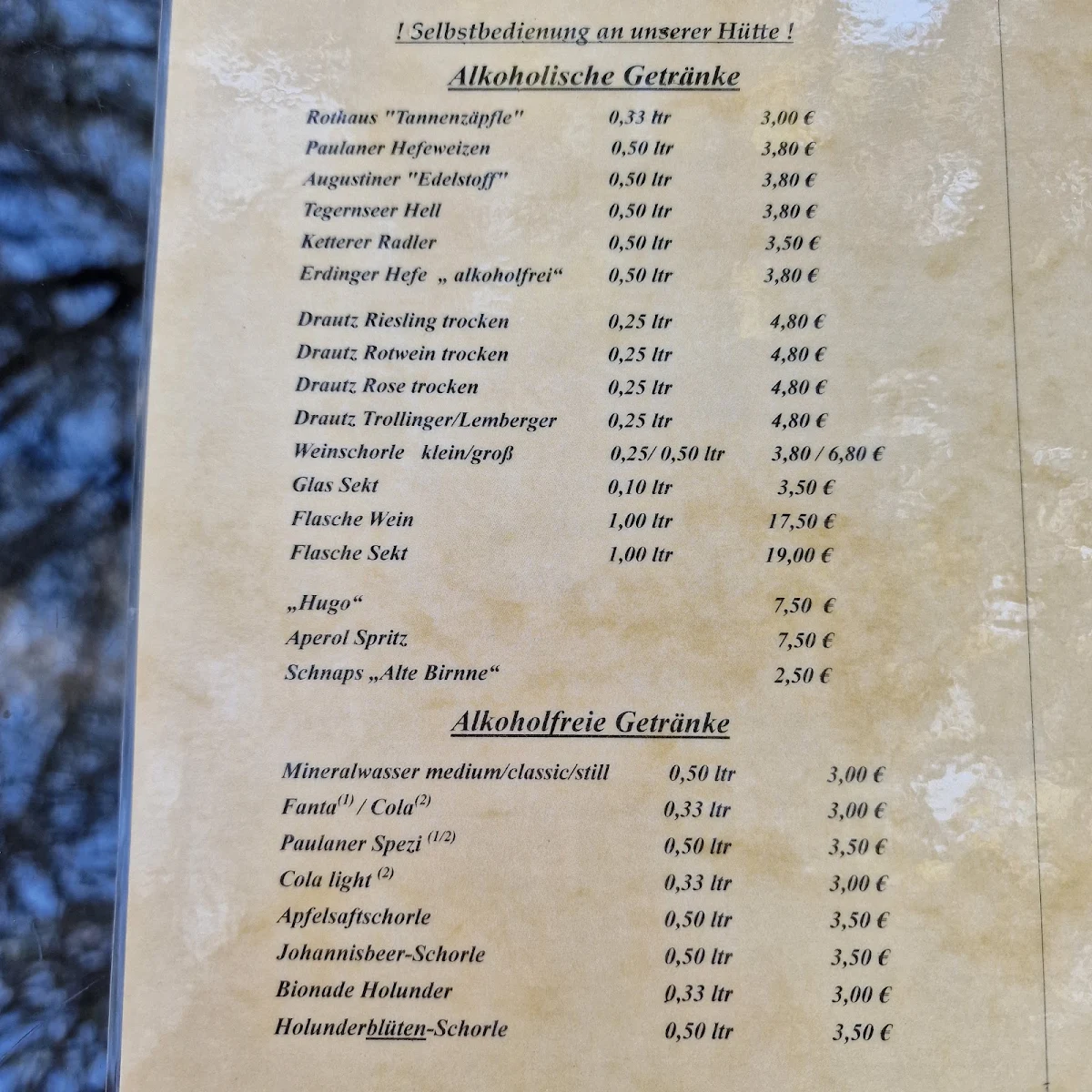 Speisekarte photo 4