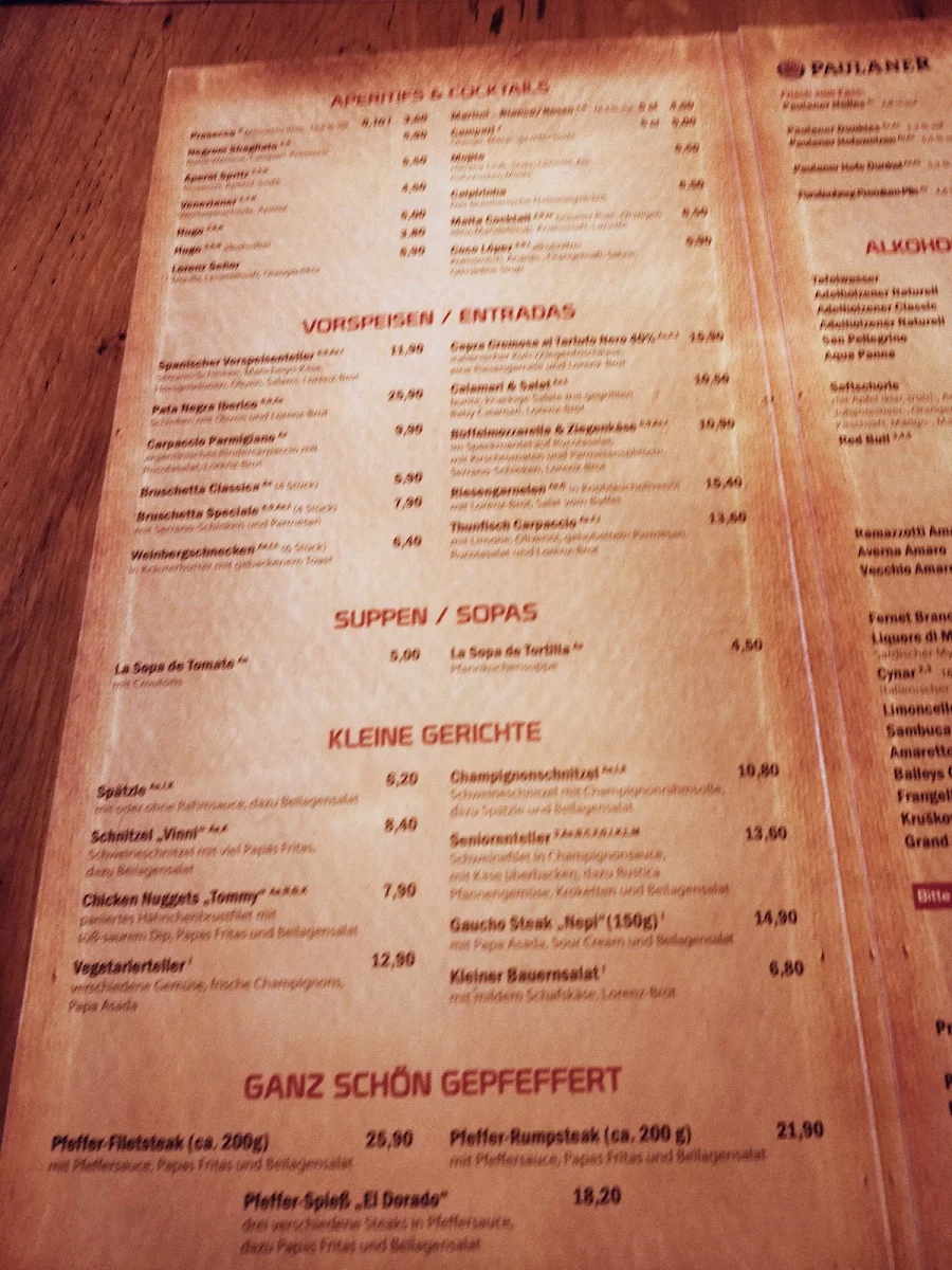 Speisekarte photo 8