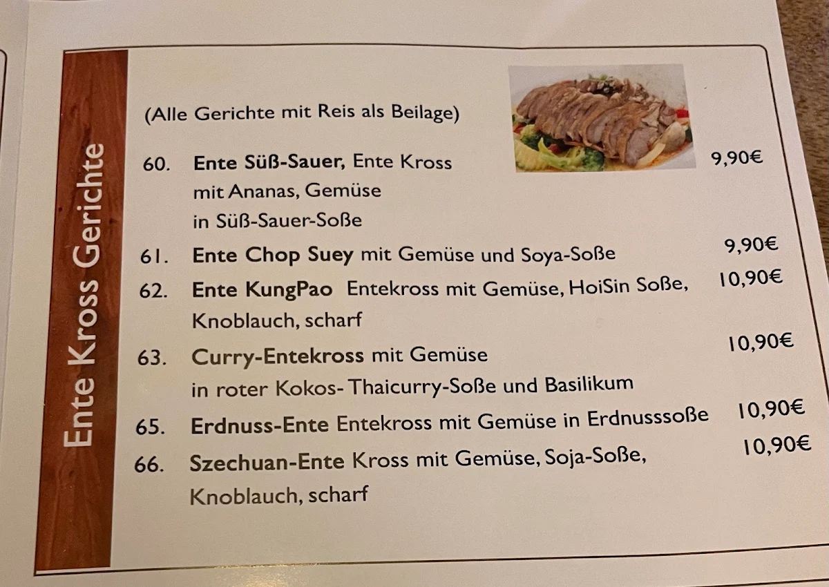 Speisekarte photo 1