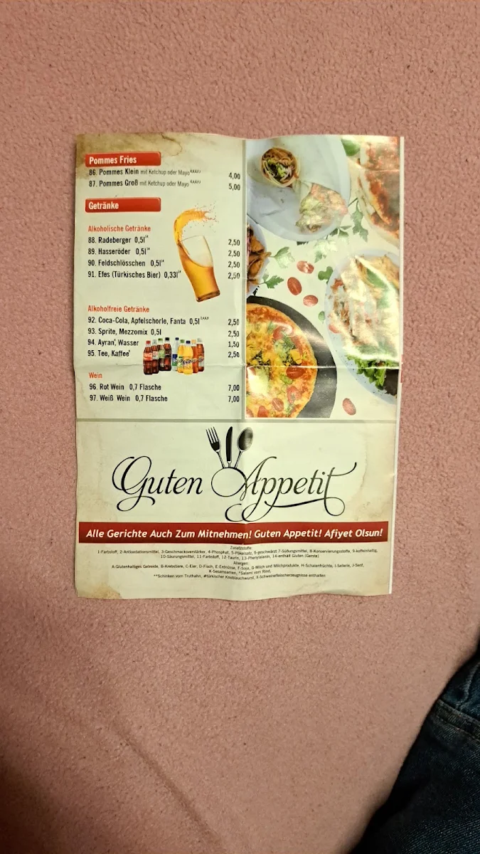Speisekarte photo 1