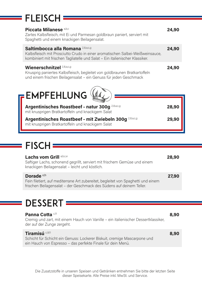 Speisekarte photo 6