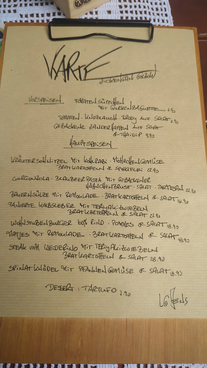 Speisekarte photo 2