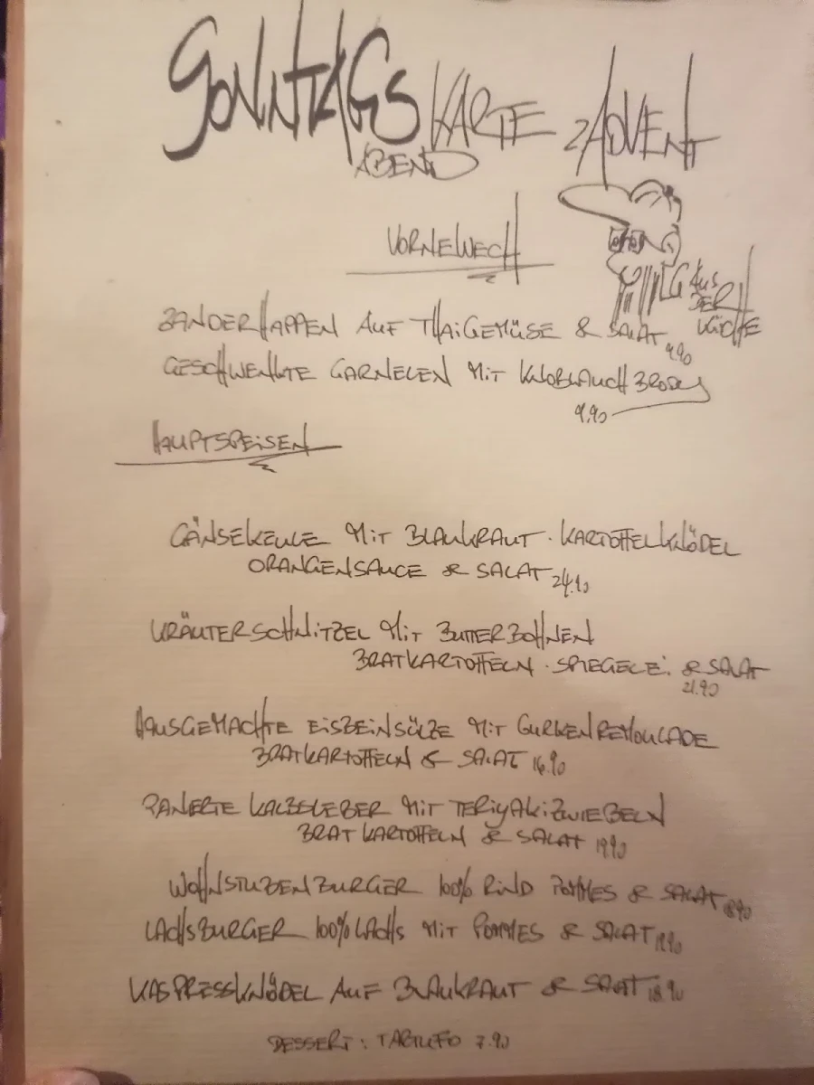 Speisekarte photo 7
