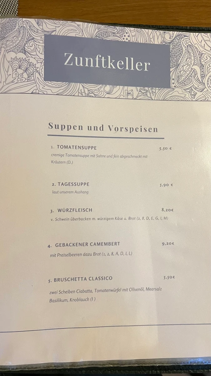 Speisekarte photo 5