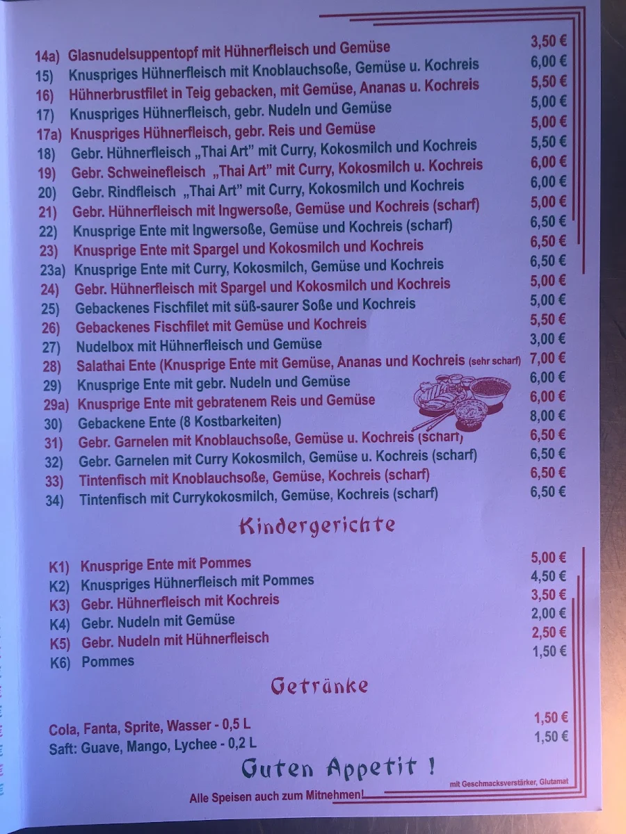 Speisekarte photo 6