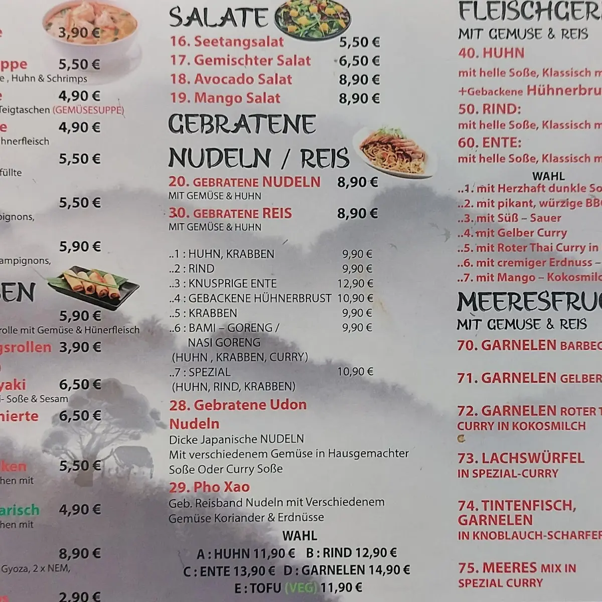 Speisekarte photo 4