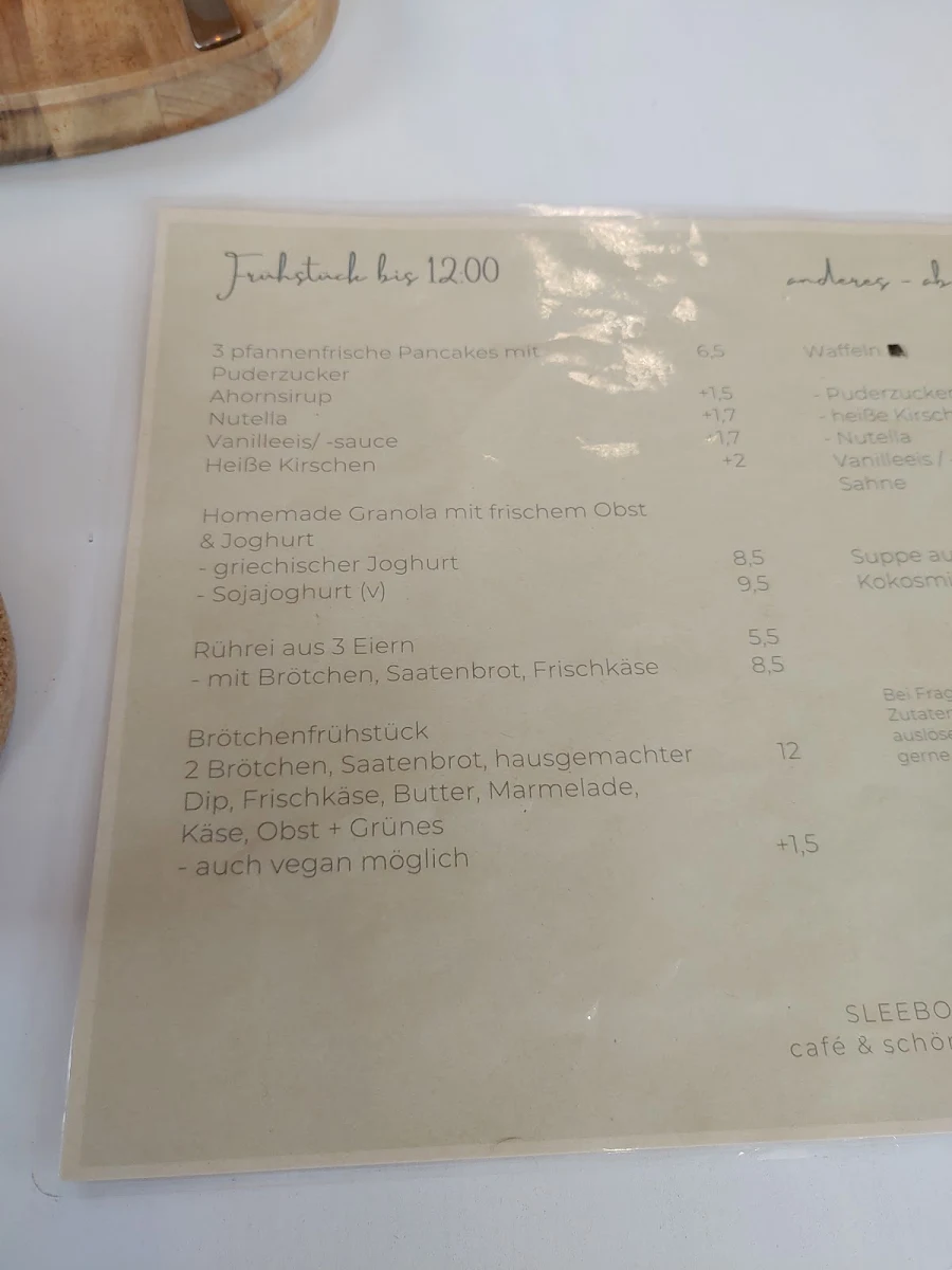 Speisekarte photo 2
