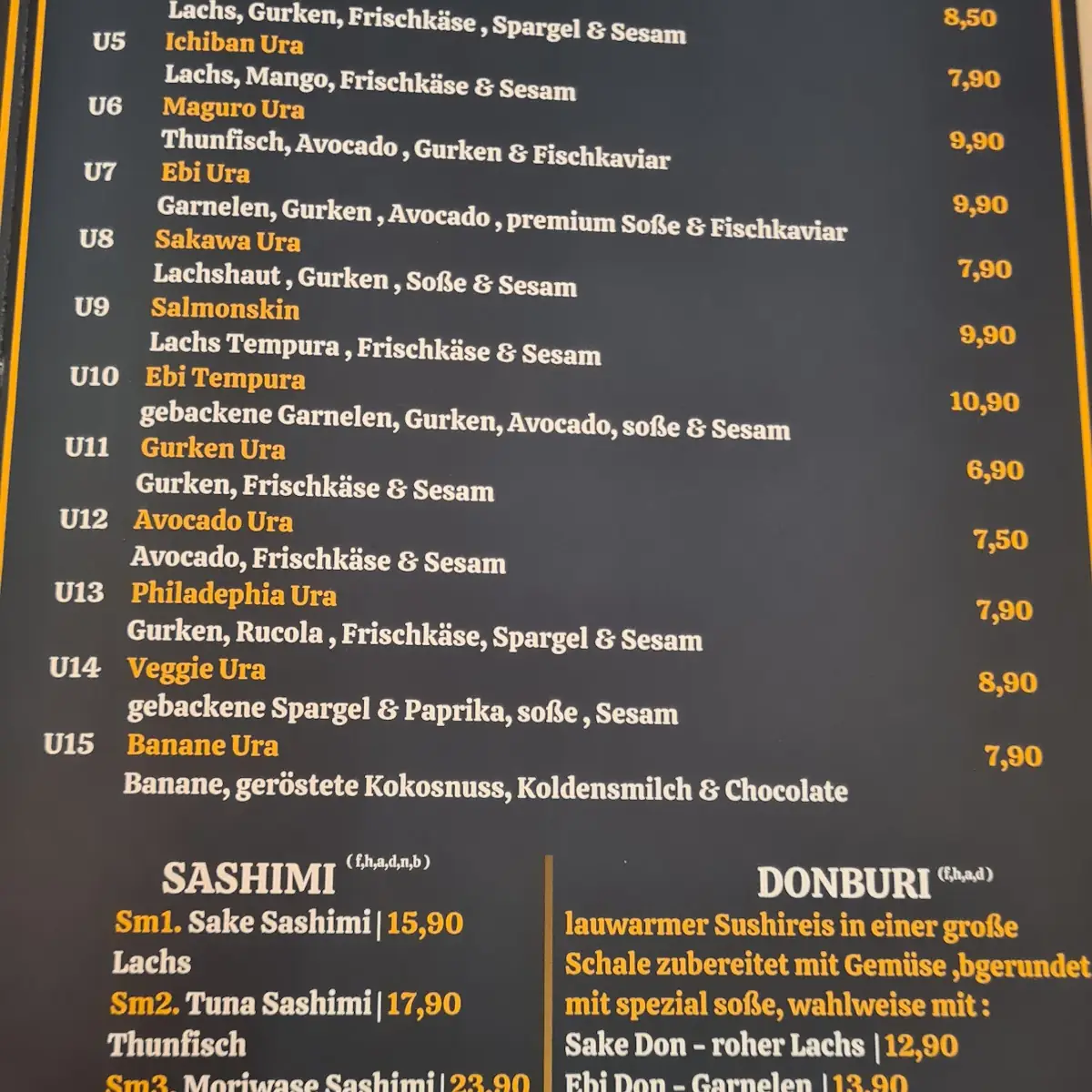 Speisekarte photo 1