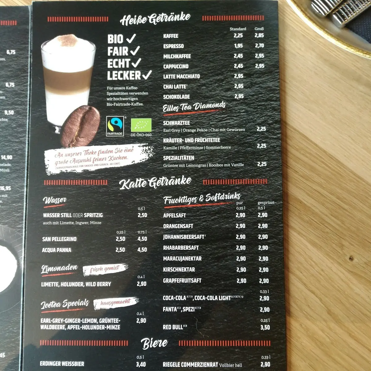 Speisekarte photo 5