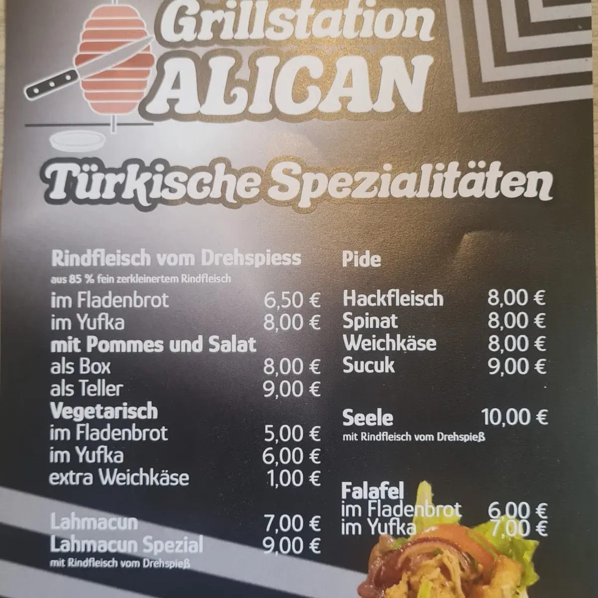 Speisekarte photo 2