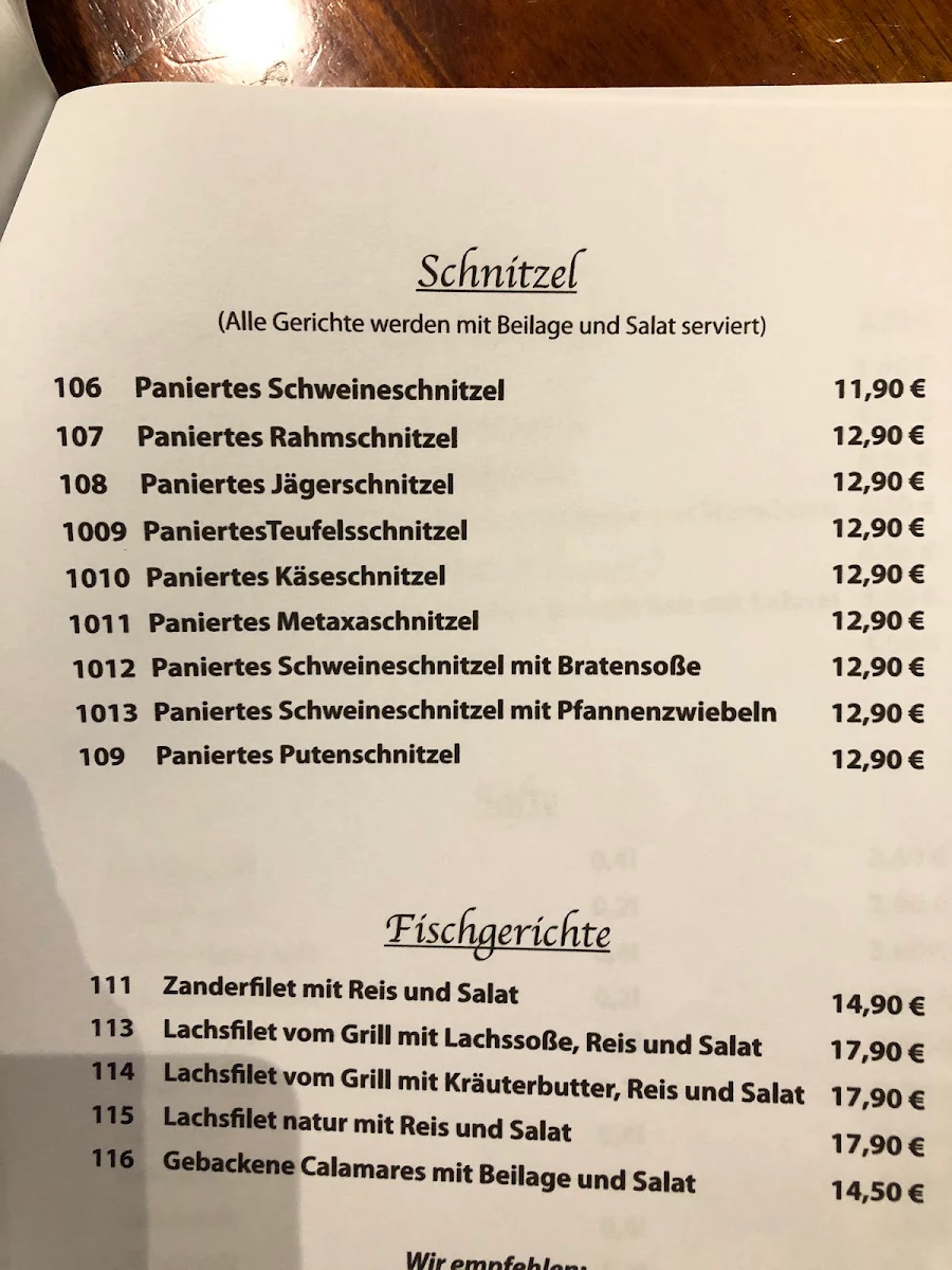 Speisekarte photo 10