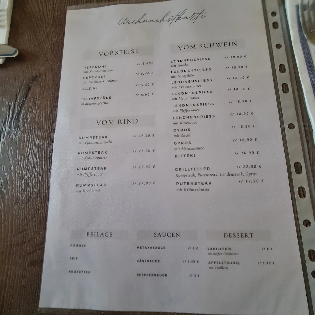 Speisekarte photo 7