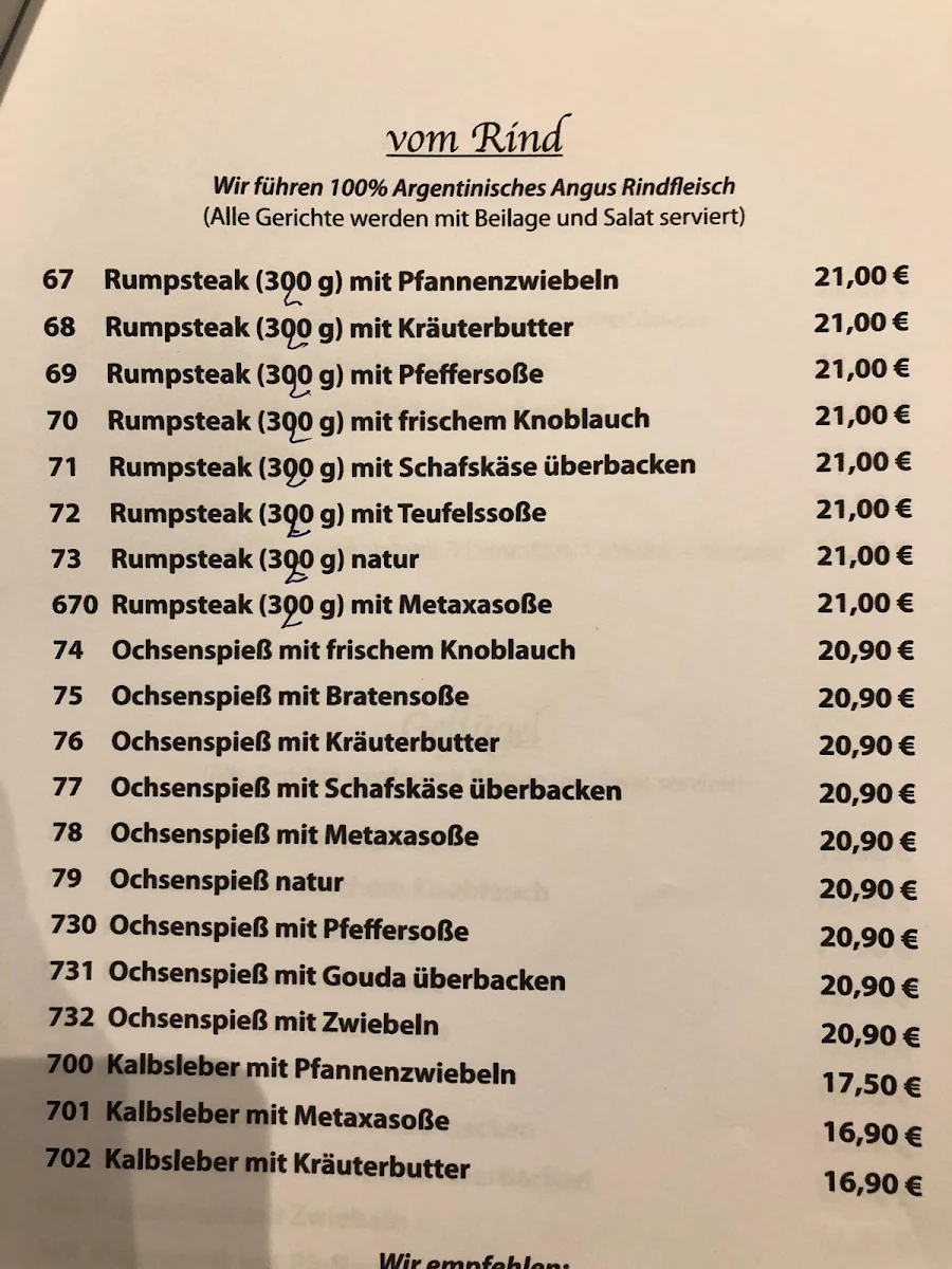 Speisekarte photo 8