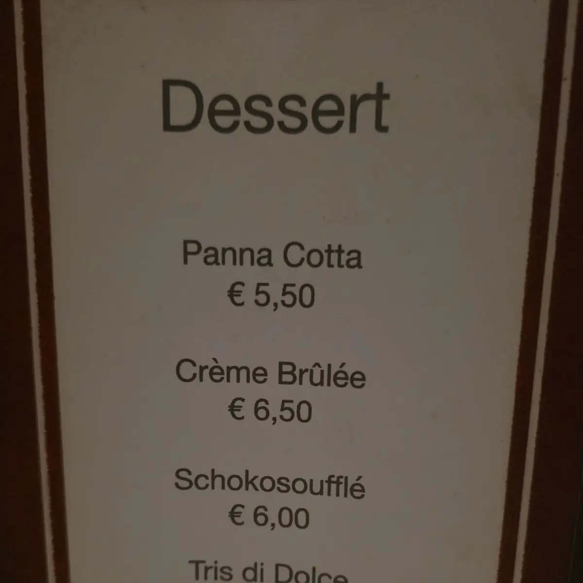 Speisekarte photo 4