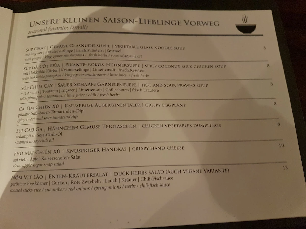 Speisekarte photo 3