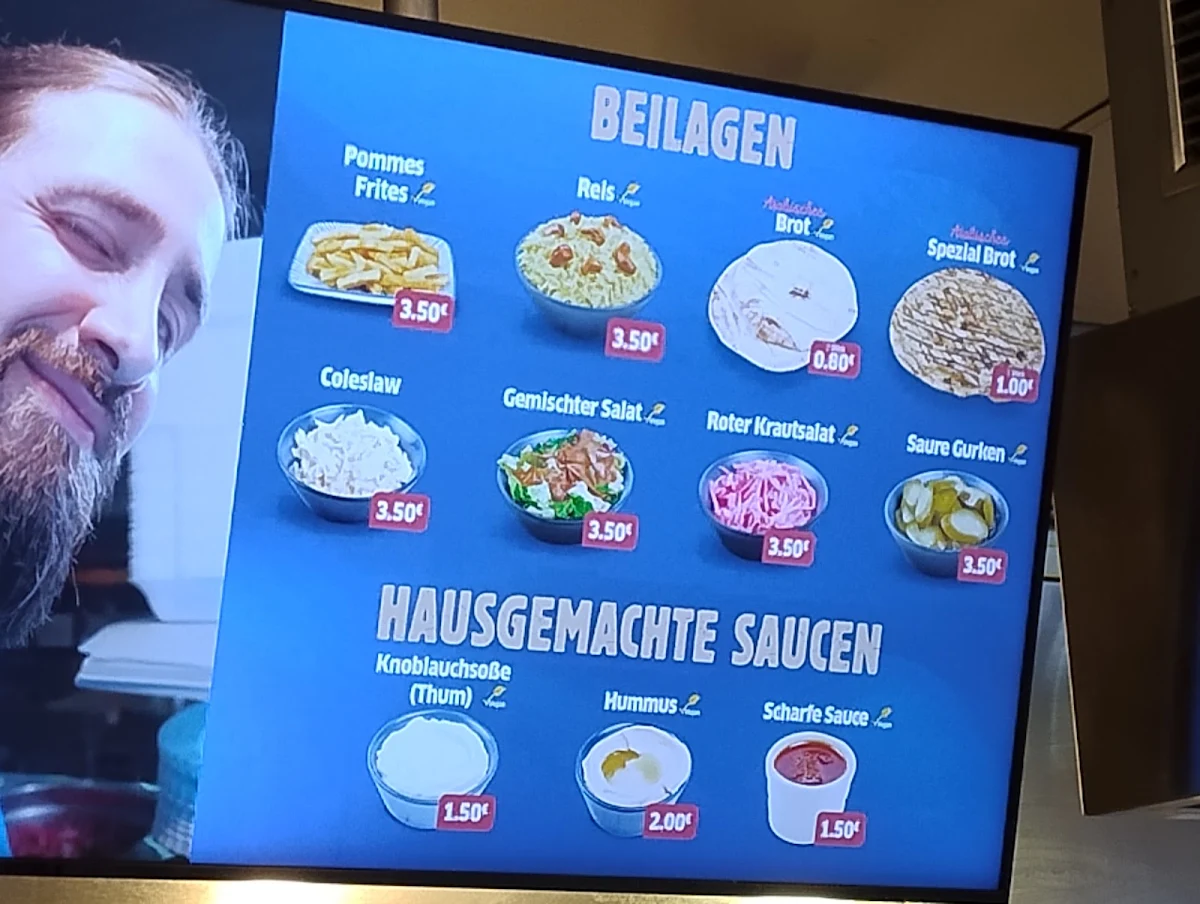 Speisekarte photo 5
