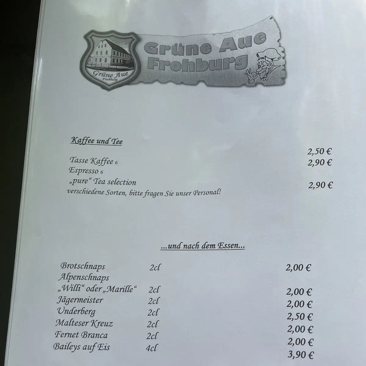 Speisekarte photo 3
