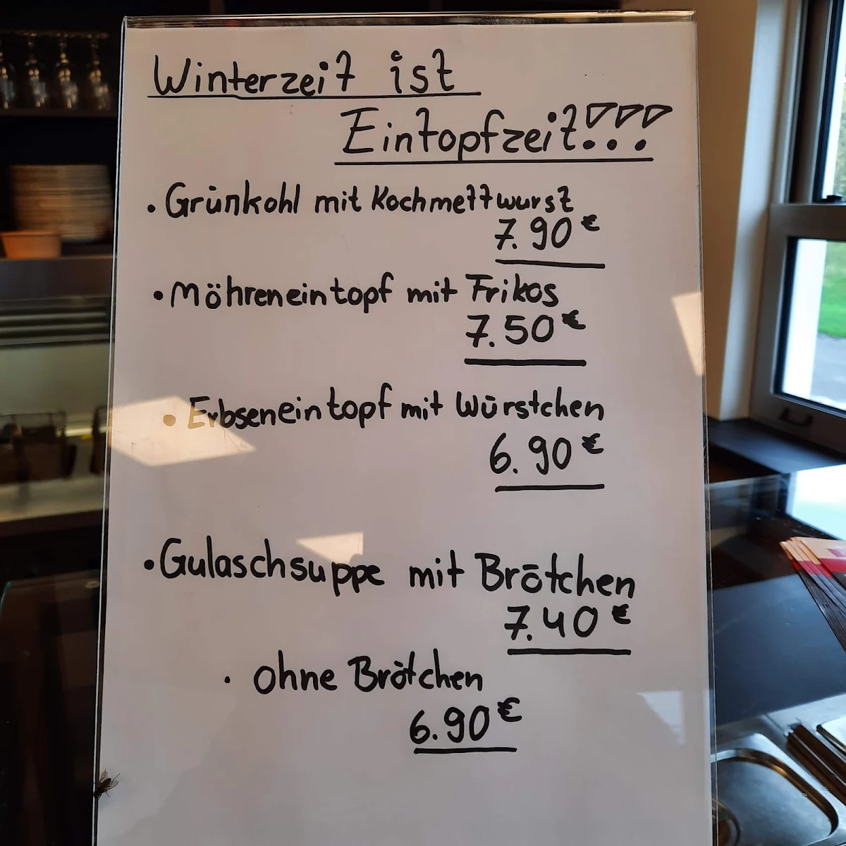 Speisekarte, CurryQ Uedem