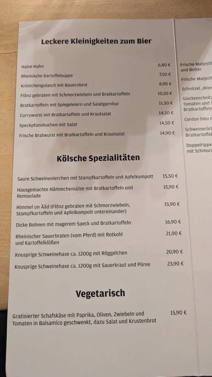 Speisekarte photo 1