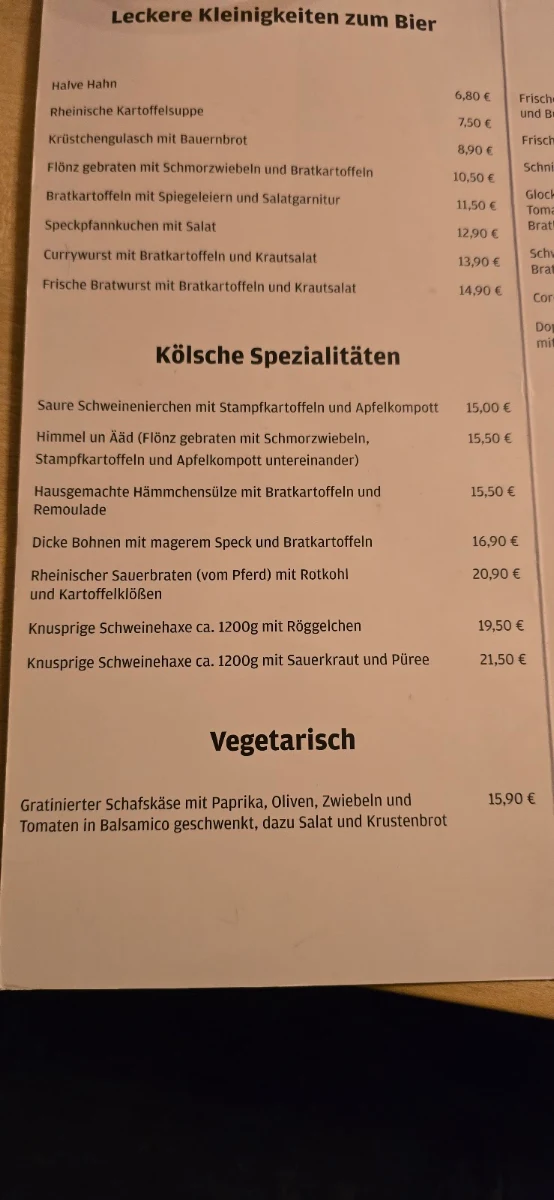 Speisekarte photo 4