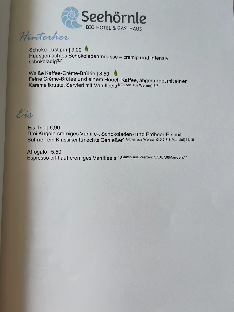 Speisekarte photo 5