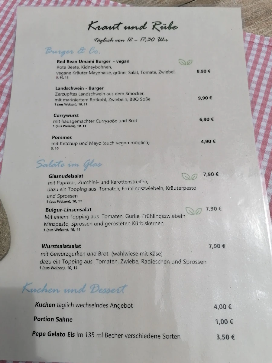 Speisekarte photo 6