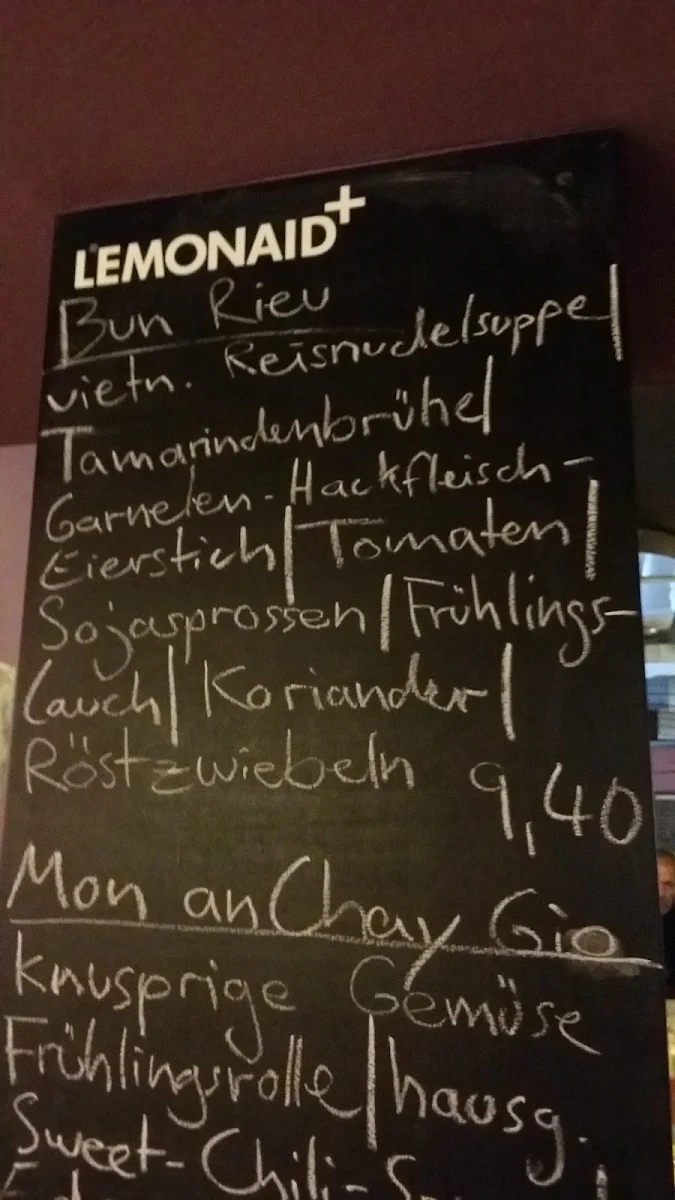 Speisekarte, O-ren Ishii Restaurant