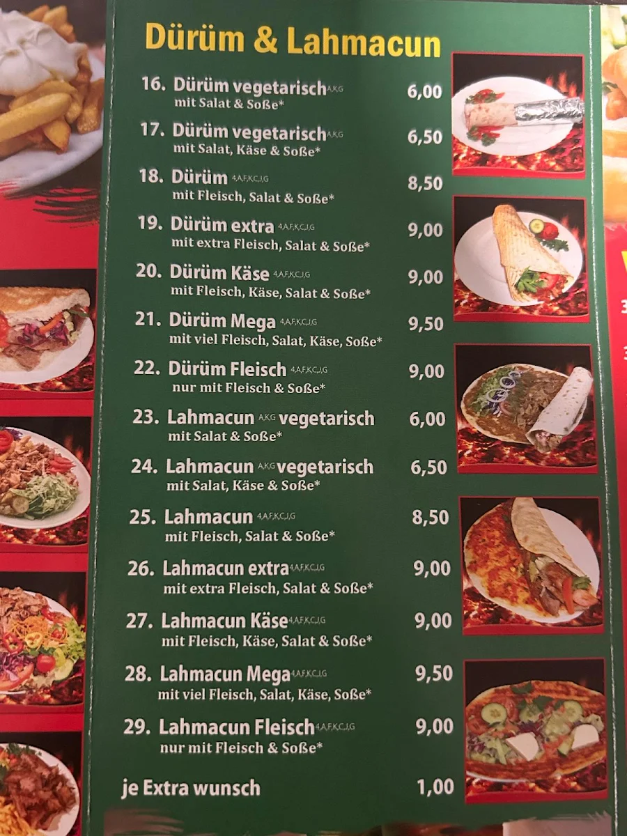 Speisekarte photo 3