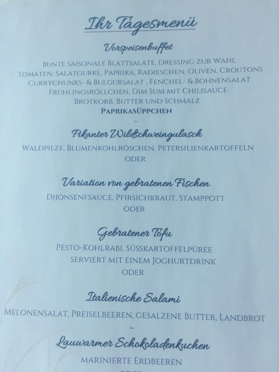 Speisekarte photo 5