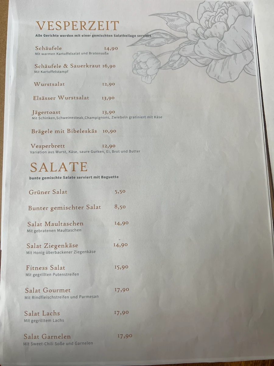 Speisekarte photo 5