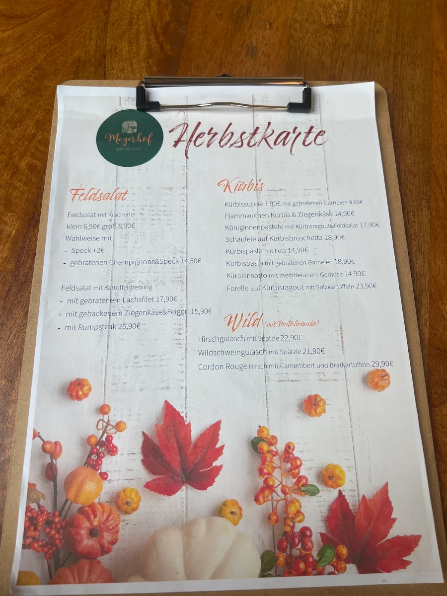 Speisekarte photo 8