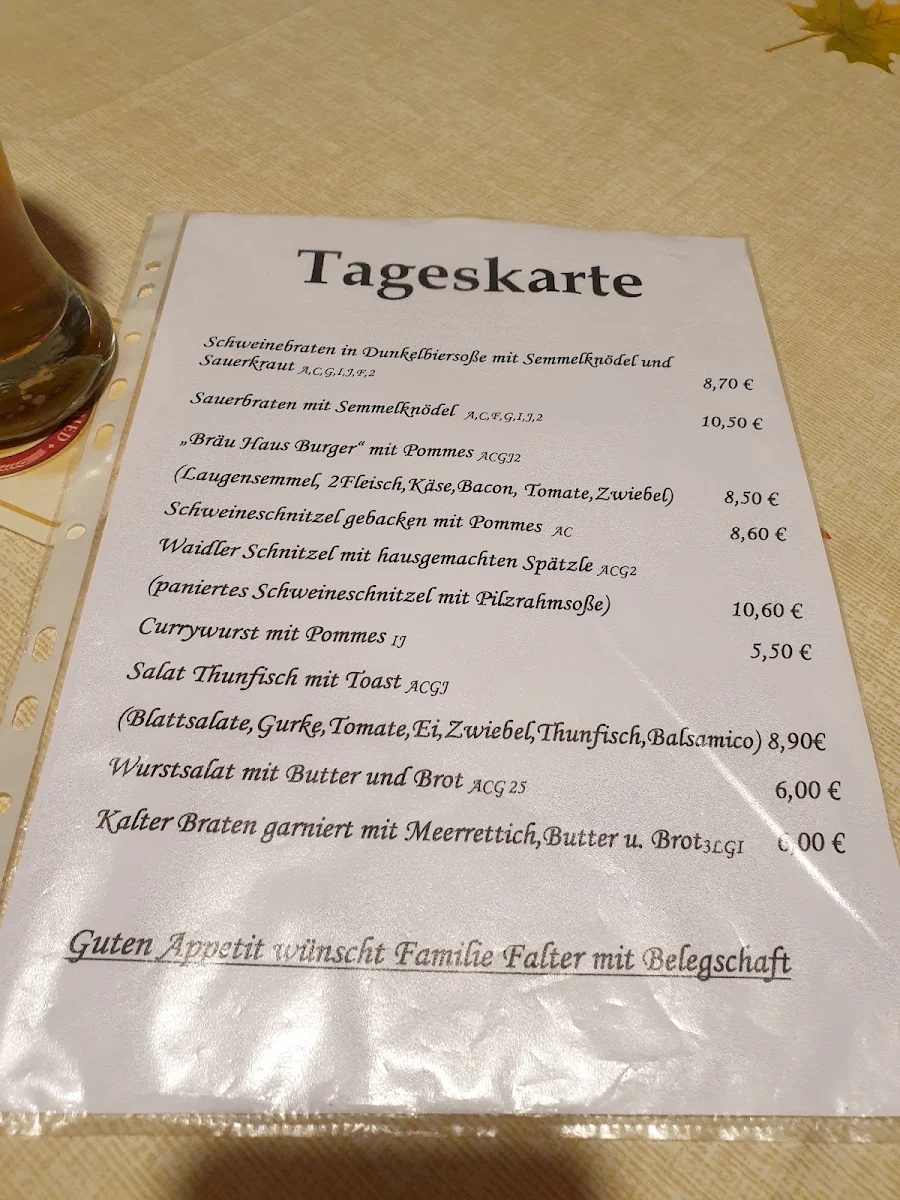 Speisekarte photo 1