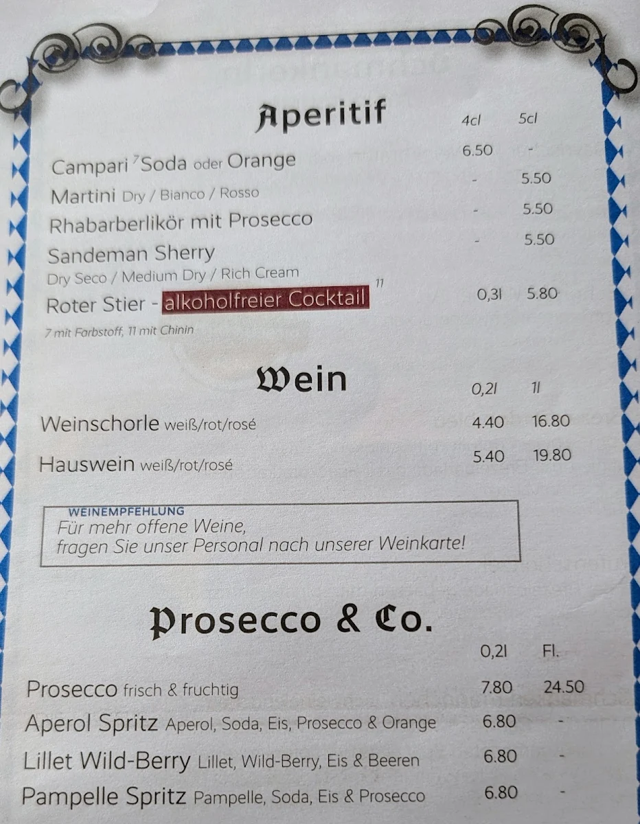Speisekarte photo 3